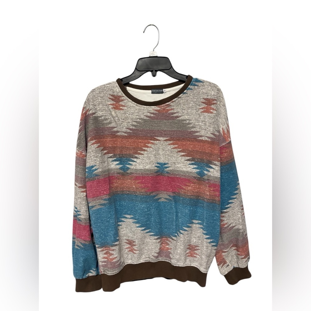 Earthbound Trading Aztec Pullover Size: Small‎